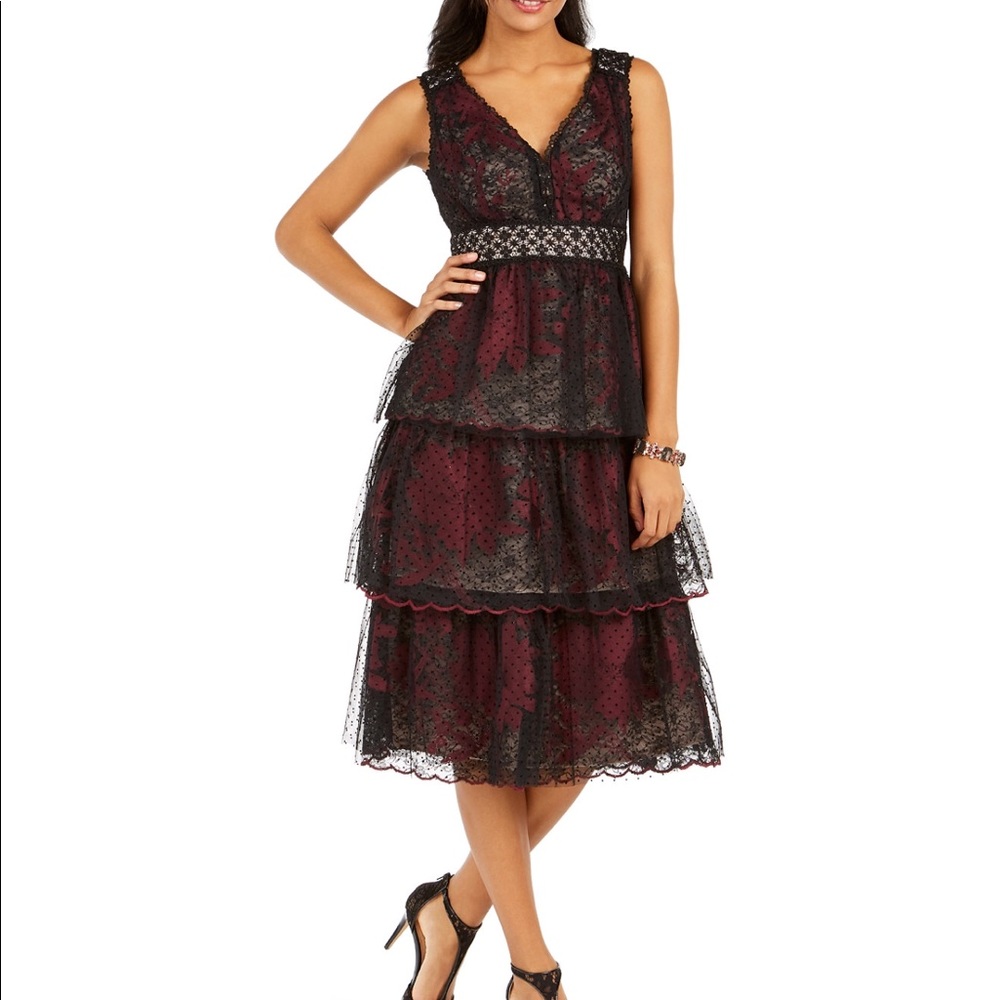 Tulle Midi Dress